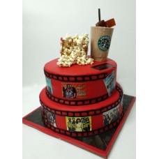 Netflix Cake (Eight inch)