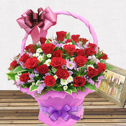 Flower Basket-9 (Medium)