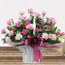 Carnation Basket-5 (Small)