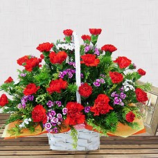 Carnation Basket-13 (Medium)
