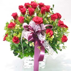 rose basket - k3
