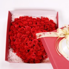 Flower Box-31(100 Roses)