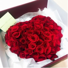 Flower Box(100 Roses)-5