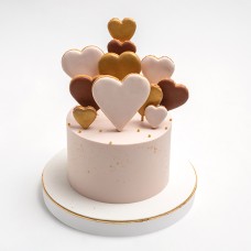 Heart Galore Cake