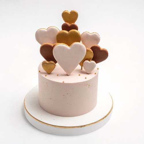 Heart Galore Cake