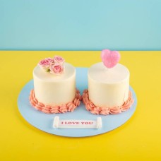 Twins Heart And Pink