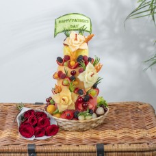 Red Baba Melon Platter