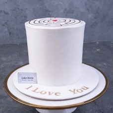 Heart Puzzle Cake