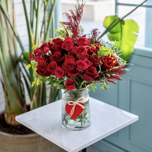 Heartfelt Red Flowers