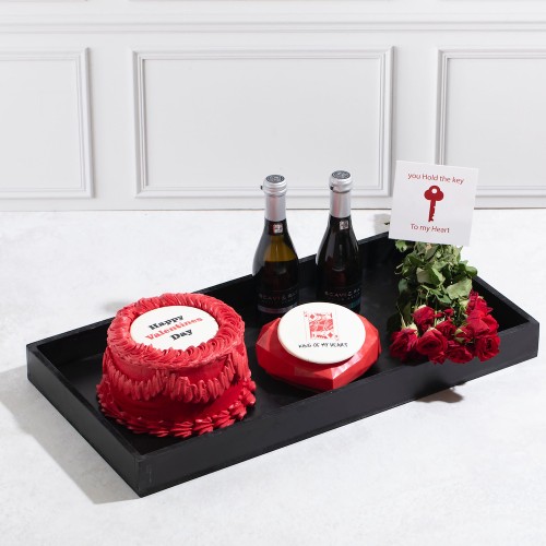 Heart And Love Cake