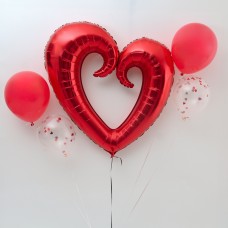 Red Heart Bouquet