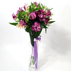 Bouquet of Alstromerias decorated (Classic)