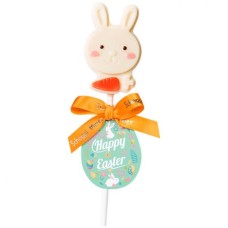 Adorable Bunny White Chocolate Lollipop