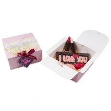 Elegant Chocolate Lipstick Gift Box