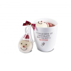 Red Hat Snowman Chocolate Bomb Gift Set