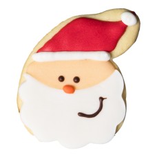 Santa Claus Icing Cookie