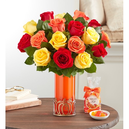 Joyful Harvest Rose Bouquet (Bouquet Only)