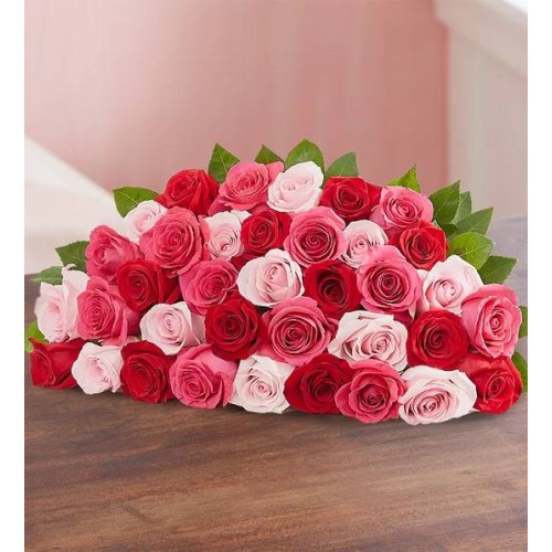Deluxe Enchanted Rose Medley Bouquet, 36 Stems (Bouquet Only)