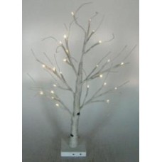 Artificial Decorative Led White Birch Tree