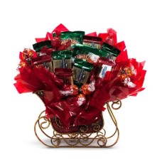 Holiday Sleigh Candy Bouquet (Large)