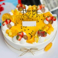 Fresh Cream Cake (8 inch)