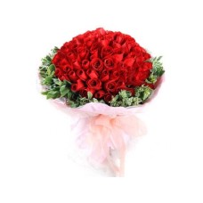 100 Amazing Red Roses (Basic)