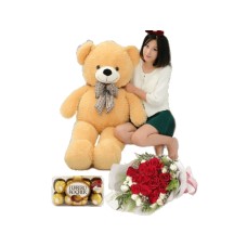 Giant 1 Metre Teddy Combo (Large)