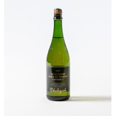 Apple drink with bubbles