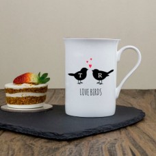Love Birds Bone China Mug