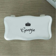 Personalised Crown Trinket Box

