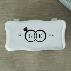 Personalised Ring Trinket Box