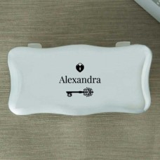 Personalised Lock And Key Trinket Box