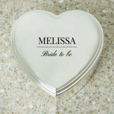 Bride To Be Heart Shaped Trinket