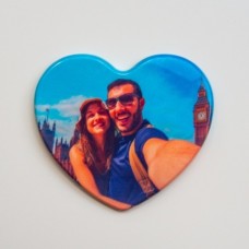 Heart Photo Fridge Magnet