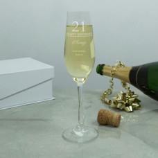 Personalised Birthday Champagne Flute