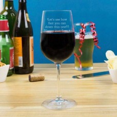 Message in a Wine Glass
