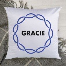 Colour Option Name Personalised Cushion