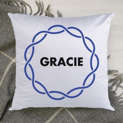 Colour Option Name Personalised Cushion