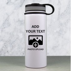 Customise Me White Sports Bottle