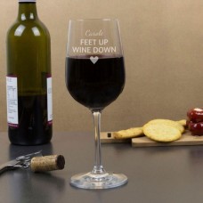 Feet Up Wine Glasses
