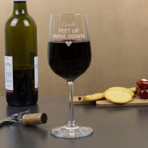 Feet Up Wine Glasses