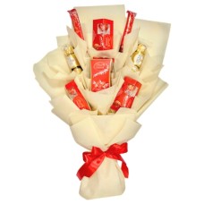 Lindt Chocolates & Ferrero Rocher Bouquet