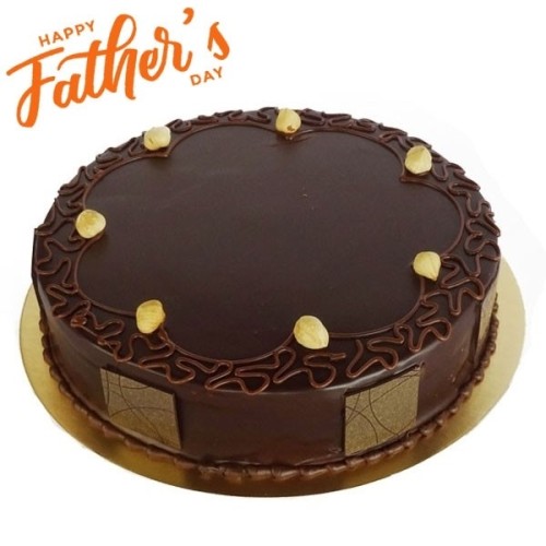 Choco Hazelnut Cake (8 portions)