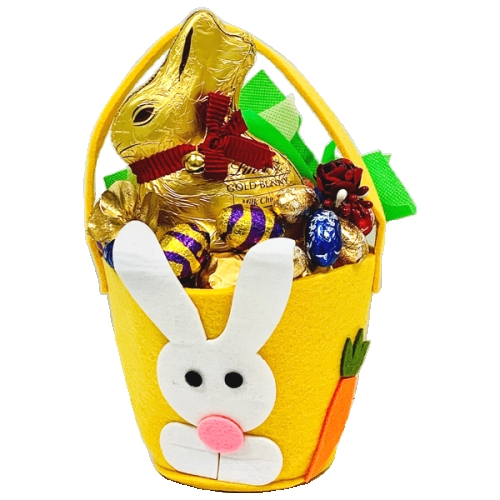 Easter Bunny with Chocolate Eggs