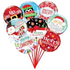 Merry and Bright Balloon Bouquet