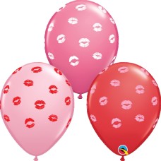 Kisses Latex Balloon