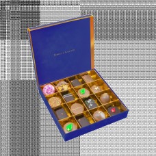 Forrey & Galland Velvet Box 16 pcs - Blue