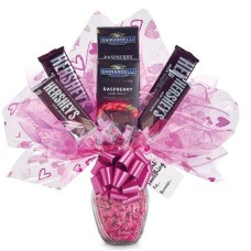 Hershey's Pink Chocolate Bouquet