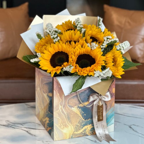 Sunflower Flower Bouquet (Small)