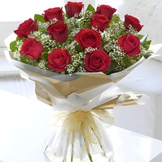 Red Roses Flower Bouquet